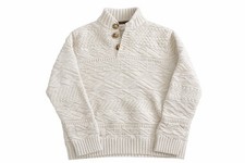 Cat & Jack Boys size M 8/10 Fishermans Ivory ...