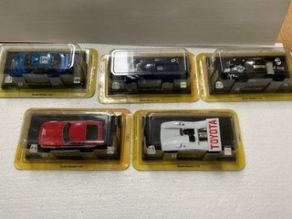 Atlas Le Mans Collection 1:43 Diecast Car Lot (5) Ford Lola Toyota Subaru Datsun