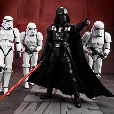 BLOKEES CHAMPION CLASS ダースベイダー　ストームトルーパー Star Wars Darth Vader Stormtrooper Action Figures Blokees Champion
