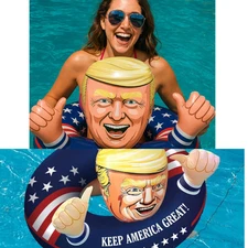 Make America Float Again! The Ultimate Trump Pool Float Fast Sipping