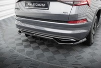 Mittlerer Diffusor Heck Ansatz DTM Look FüR Skoda Kodiaq Sportline Mk1 Facelift