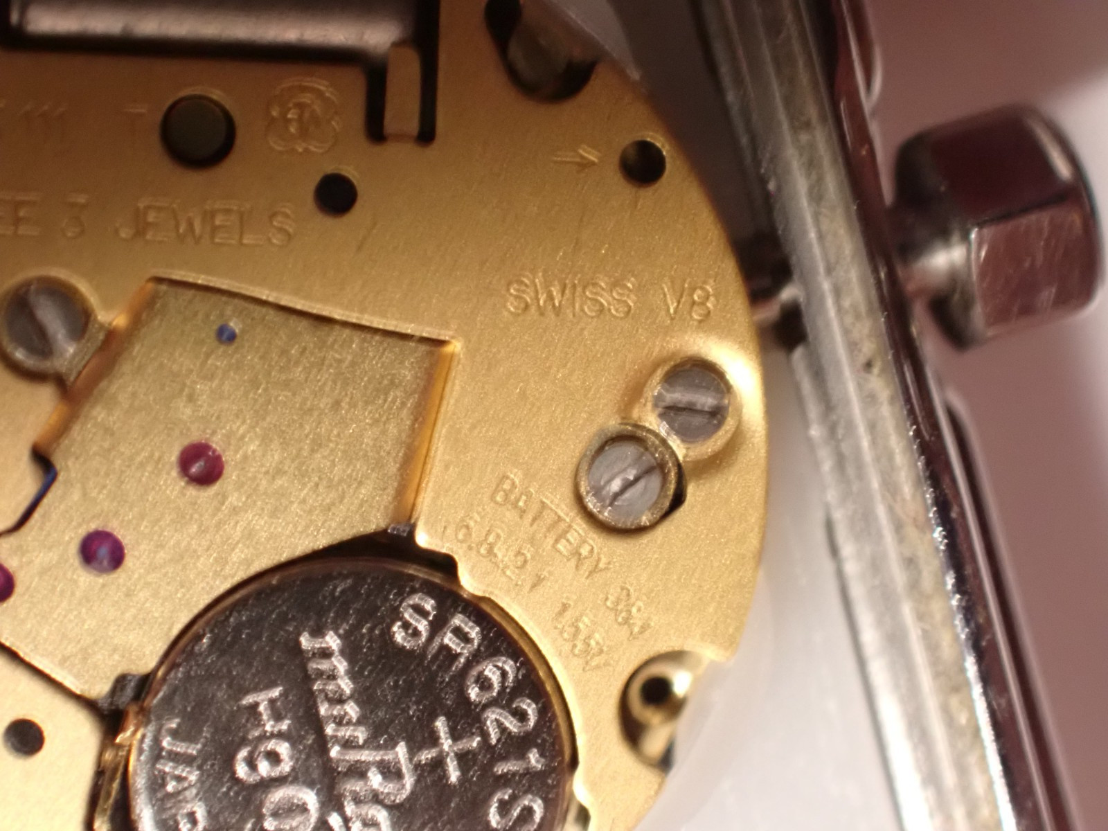 BURBERRY BU1012 Swiss Made Rectangular Unisex Wri… - image 3