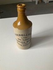 Vintage Purnell & Co Ltd Olde Fashioned Ginger Beer Guildford Stone Bottle