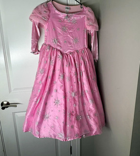 Princess Paradise Girls Pink/Silver Glitter Glinda Costume. Child S