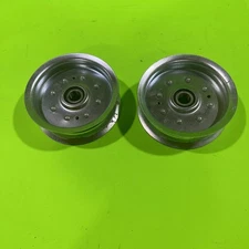 NEW 2 Deck Idler Pulleys For Craftsman T3200 T310 T135 T150 T140