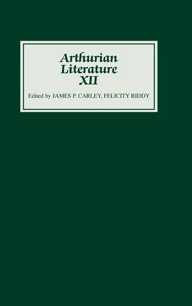 James P. Carley (U. A.) | Arthurian Literature XII | Buch | Englisch (1993)-image