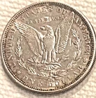 1883 S Morgan Lots of luster, bright AU very nice coin free shipping Sigma test+