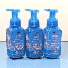 3 Pack ENDLESS WEEKEND Bath Body Works Foaming Hand Soap Clean Gentle Fruity