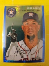 2023 Topps Chrome Platinum Anniversary Blue Prism Refractor #201 Jose Abreu 
