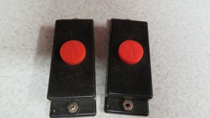 2 K-LINE CONTROLL SWITCH K-1OM Red Momentary HO O-O27 SCALE/GAUGE