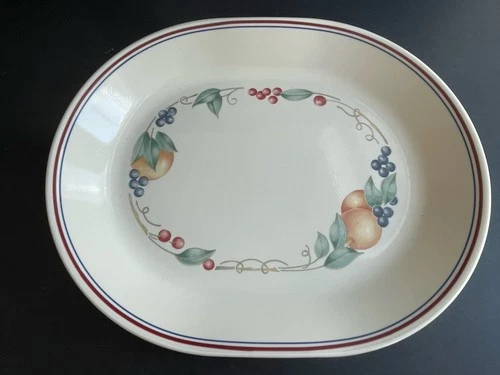 Vintage Corelle Abundance 12 1/4" x 10” Oval Platter