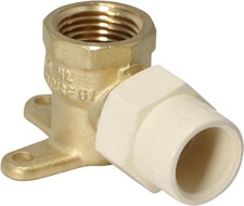 1/2in Female NPT x 1/2in CPVC Drop Ear Elbow Fitting