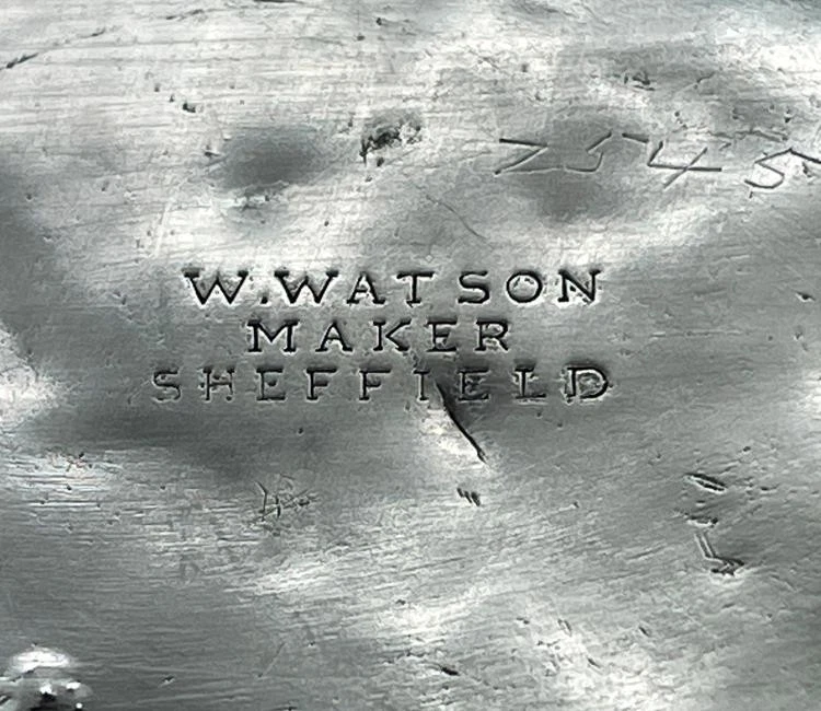 OLD SHEFFIELD PLATE PINT MEASURE MAKER W. WATSON - Image 4 of 4