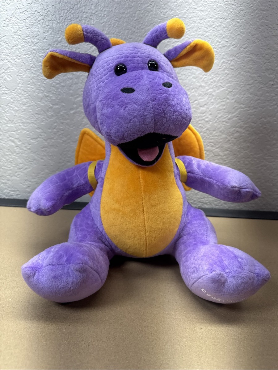 Cook Children's Special Edition Build A Bear Dragon Plush Purple