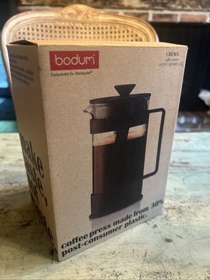 Bodum French Press Coffee Maker 34-oz Black & pour Over Carafe. New
