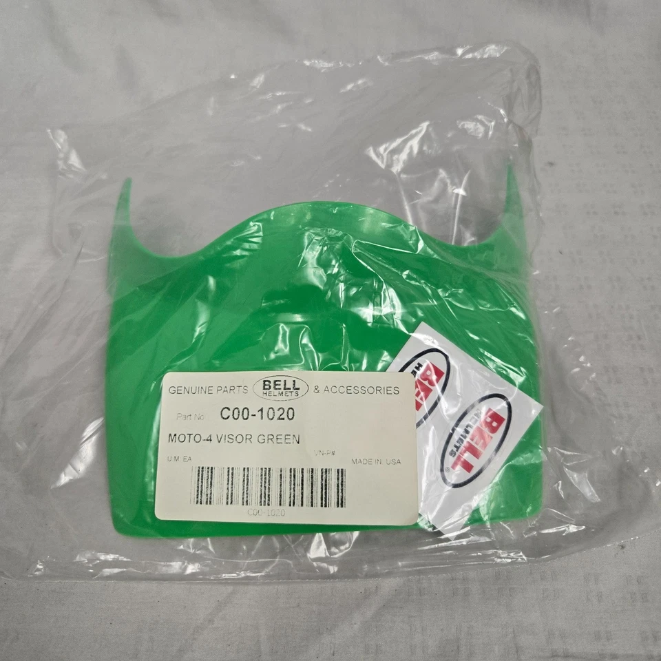 Repuesto Campana Moto 4 Visera Pico Verde C00-1020 *NUEVO STOCK ANTIGUO* Foto 2 de 2