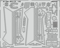 Eduard Accessories 491598 - 1:48 Mig-17F For Kinetic - Neu