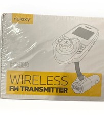 Nulaxy KM18 Wireless Car Bluetooth FM Transmitter Radio Adapter Car Truck Kit