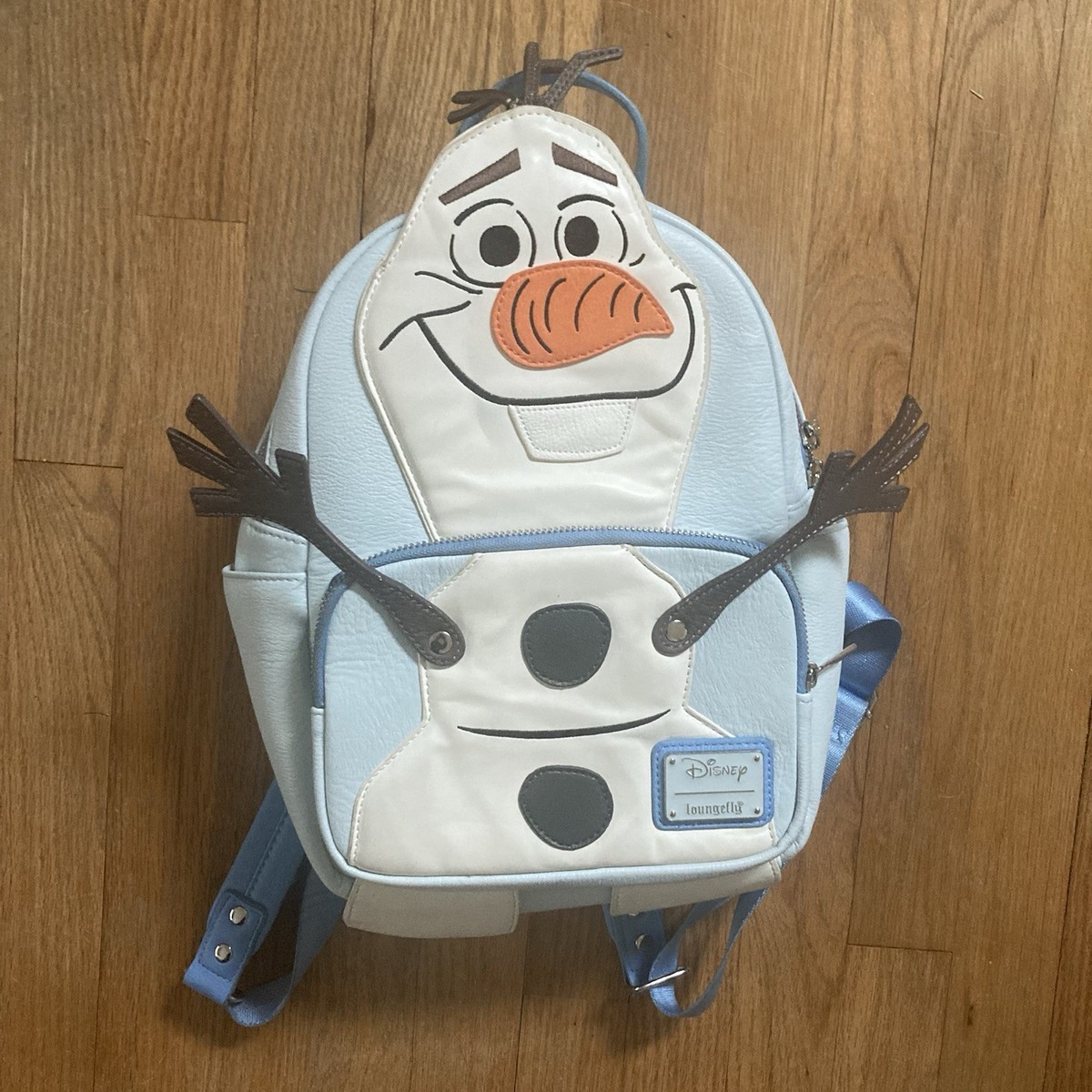 Olaf From Disney's “Frozen” Loungefly Mini Backpack With Movable