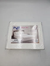 MyPillow 100% Cotton Percale Bed Sheets 270 Thread Count