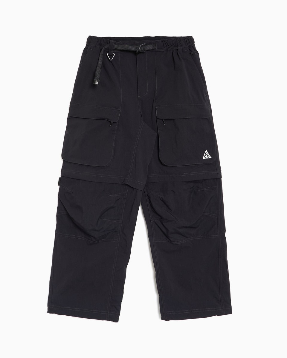 Mens Size L Nike ACG Smith Summit Cargo Pants Black HV0591-010