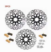 Floating 11.8" Brake Rotors Pads Bolt for Harley Touring FLHX Street Glide 08-13