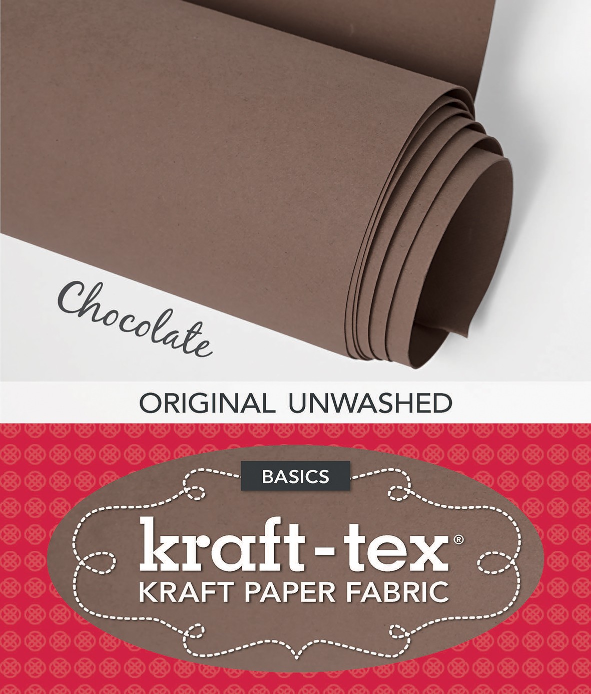 kraft-tex Basics Roll, Chocolate by C&T Publishing - 9781607059509