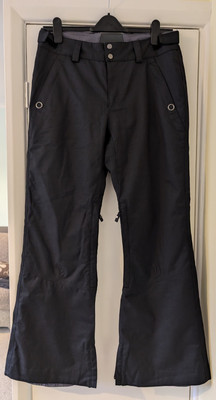 Surfanic Damen Ski/Snowboard Salopettes/Hose schwarz. Größe L (UK12)