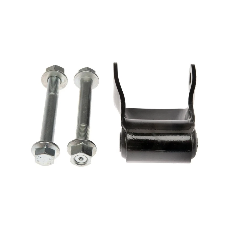 For GMC Sierra 3500 HD 2011-2019 Leaf Spring Shackle Set | Steel | Silver Bolt Foto 3 de 4