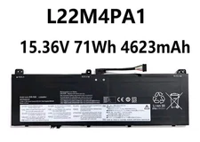 L22M4PA1 For Lenovo 71Wh 15.36V 4623mAh  Battery 82YN0002US