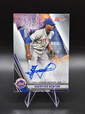 2019 Bowman's Best Best of '19 Autographs #B19SN Shervyen Newton! Mets