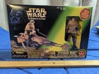 Star Wars The Power Of The Force SPEEDER BIKE w/LUKE SKYWALKER Endor Gear 1996