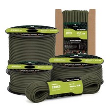 Paracord 550 Type III 4mm 98ft 7 Strands 100 Polyester Rope Parachute Cord I...