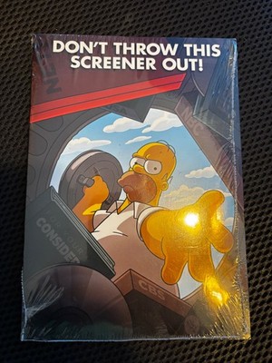 The Simpsons FYC DVD RARE Award Screener 2019 SEALED Bart s Not Dead + More