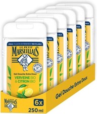 Petit Marseillais Gel Douche Extra Doux Verveine & Citron Bio 6 x 250 ml naturel