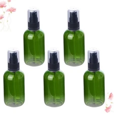 5 Pcs Compact 80 ml Plastic Spray Bottles Reusable Leakproof Mist Sprayers