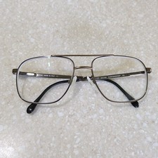Luxottica HECTOR GUNPOWDERGEP Aviator Eyeglasses Frames 54-17-135