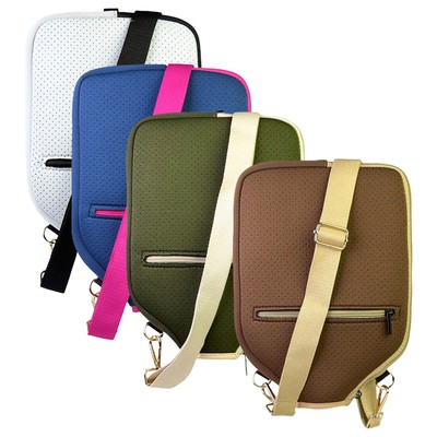 Neoprene Racket Bag Pickleball Equipment Protective Paddle Sleeve Adjustable