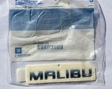 2016-2022 CHEVROLET CHROME MALIBU TRUNK LID EMBLEM BADGE NAMEPLATE 22842006 OEM