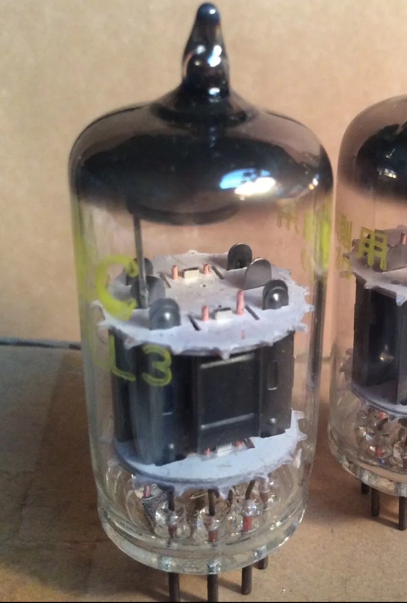 2) 12RLL3 NEC High Testing Grade Tube Akin To 12AX7 12AU7