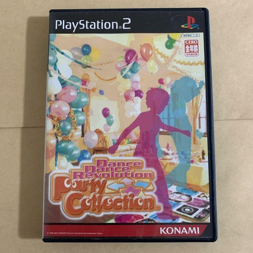 Konami Dance Dance Revolution Party Collection Sony PlayStation 2 from Japan - 第 1/12 張圖片
