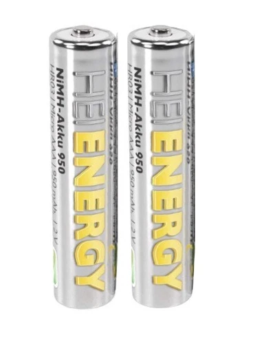 2 x Heitech Akkus AAA 950 mAh für Gigaset E370 HX E630 HX E310 H E360 E365