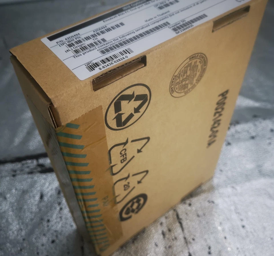 IBM Emulex 8Gb FC Dual-Port HBA 42D0494 *Factory Sealed Retail* - Image 4 of 4