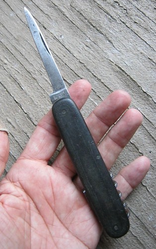 BERTRAM SOLINGEN CAN OPENER CORKSCREW KNIFE, BLACK, RARE, VINTAGE/ANTIQUE - Picture 20 of 20