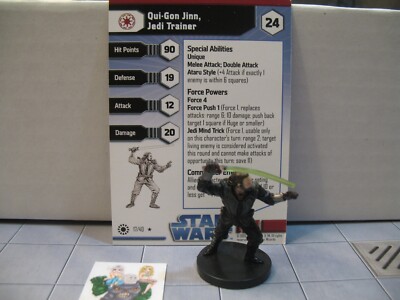 Star Wars Miniatures - Booster Jedi Academy - 7 Figurines Aléatoires - Neuf
