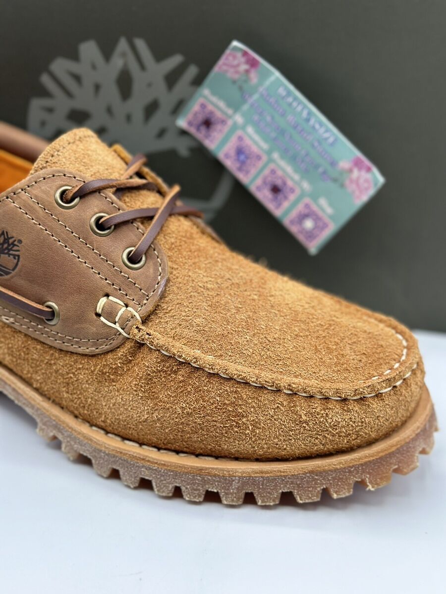 TIMBERLAND 3 EYE LUG BOATS (9.5) | eBay TIMBERLAND 3 EYE LUG BOATS (9.5) | eBay
