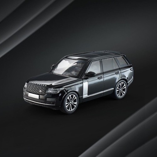 EY Enchery 1:64 Black Range Rover Luxury SUV Sports Model Diecast Display Car - Picture 6 of 11
