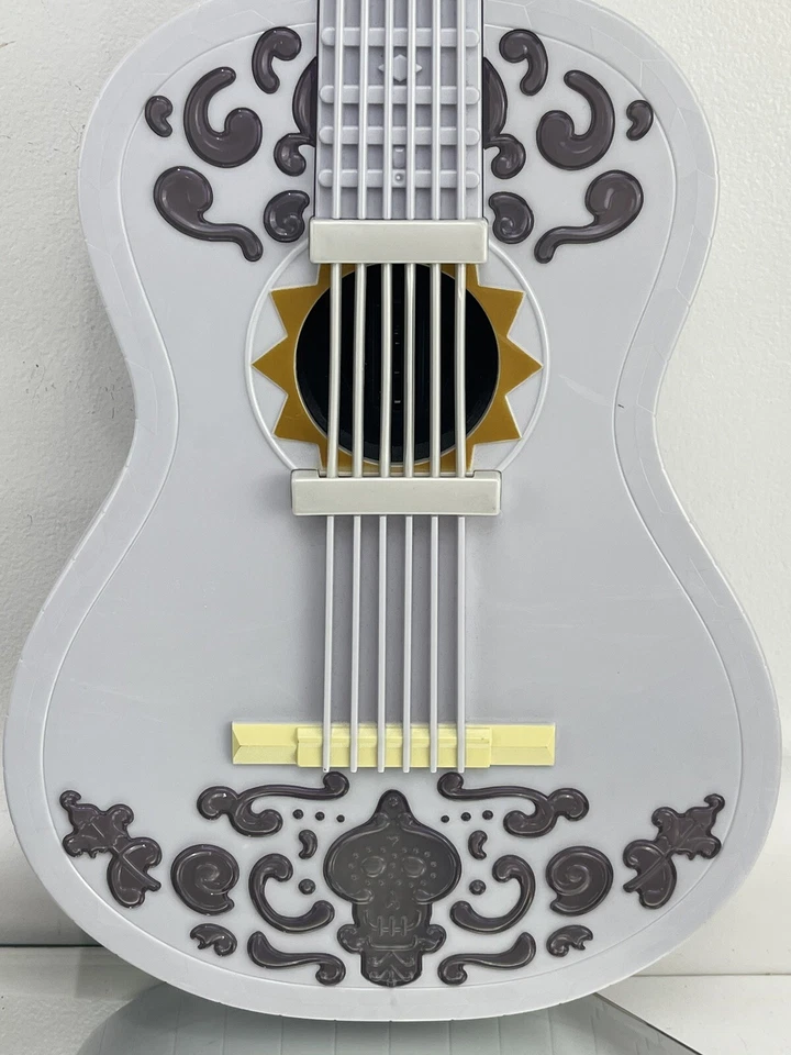 Disney Pixar Coco Miguel 2019 Guitar Interactive Toy Sound & Light Mattel Tested - Image 3 of 4