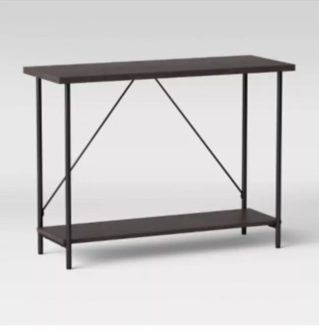 Target metal hotsell console table