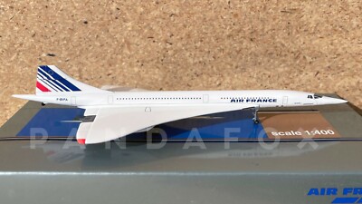 SOCATEC AIR FRANCE Concorde 1/200 フィギュア Air France Concorde F-BVFA Socatec (Gemini Jets Mould) Scale 1:400